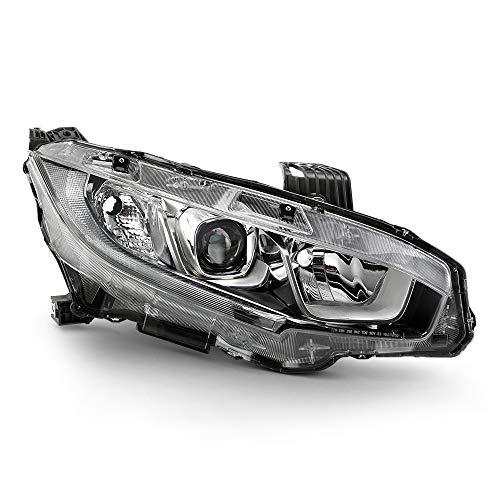 [For 2016 2021 Honda Civic Halogen Models] Passenger Side OE Sty 並行輸入品_1