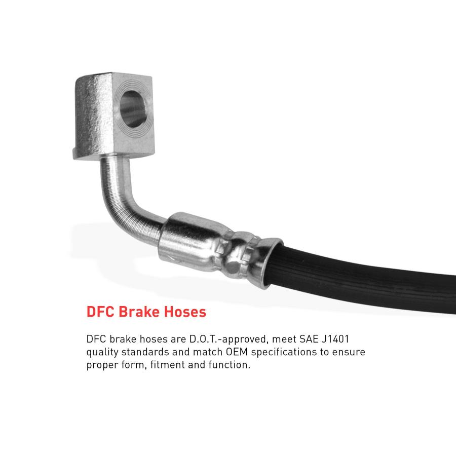 【並行輸入品】Dynamic Friction Company ブレーキラインホース 350 54259 1978 1979 フォード ブロンコ_3