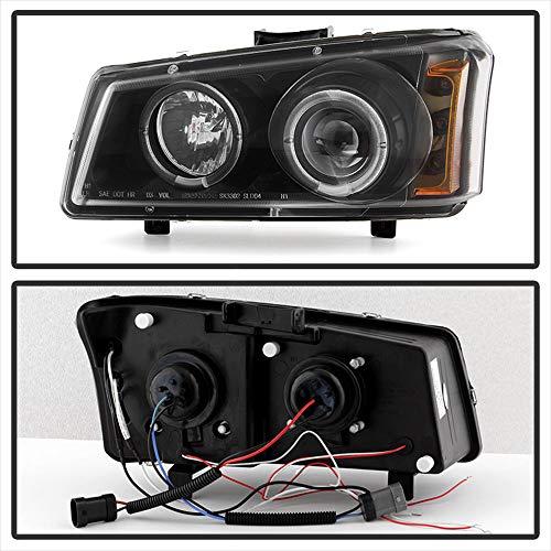 ACANII 2003 2006 シボレー シルバラード 1500 2500 3500 アバランチ LED ヘイロー ブラック 並行輸入品_4