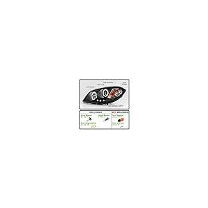 ACANII   For 2005 2010 Chevy Cobalt Pontiac G5 LED Halo Black Pro 並行輸入品の画像