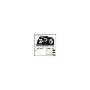 【並行輸入品】ACANII   For 2003 2006 Ford Expedition LED Halo Black Housing Proの画像