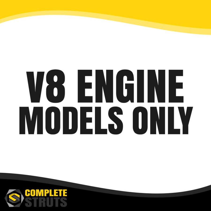 【並行輸入品】 COMPLETESTRUTS Front & Rear Complete Strut Assemblies with Coi_3