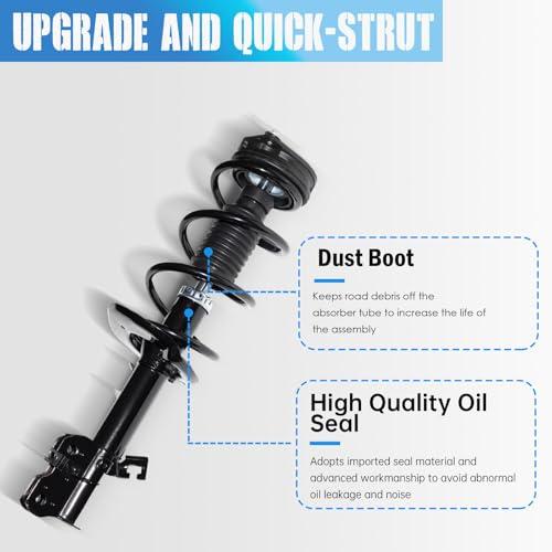 TRIBLE SIX Front Pair Complete Struts Shocks Assembly w/Coil Spr 並行輸入品_7