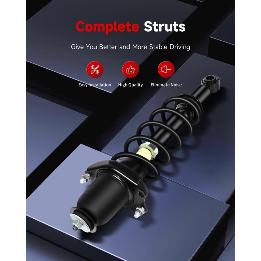 cciyu 完全ストラット ショックアブソーバー 04 05 06 07 08 09用 トヨタ プリウス 172394L 1723 並行輸入品の画像