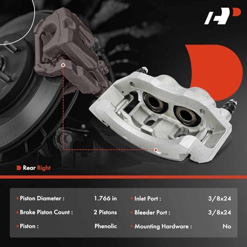 【並行輸入品】A Premium ディスクブレーキキャリパーアセンブリ ブラケット付き (右ハンドル車との互換性は保証いたしかねます) A Prの画像