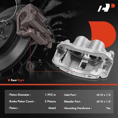 A Premium ディスクブレーキキャリパーアセンブリ ブラケット付き シボレーエクスプレス 2500 3500 GMC サバナ 並行輸入品_4