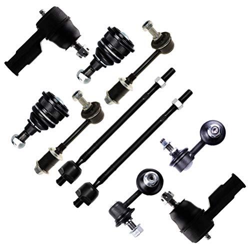 SCITOO 10pcs Suspension Kit Front Inner Tie Rod End Front Outer  並行輸入品の画像