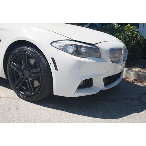 iJDMTOY ブラックスモークレンズフロントバンパーサイドマーカー 2011 16 BMW F10/F11 5シリーズ 525i 並行輸入品_4
