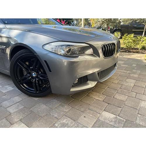iJDMTOY ブラックスモークレンズフロントバンパーサイドマーカー 2011 16 BMW F10/F11 5シリーズ 525i 並行輸入品_7