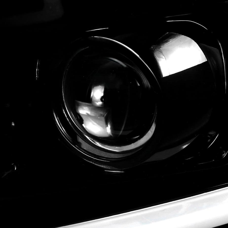 【並行輸入品】 Spec D Tuning LED Light Bar Jet Black Housing Clear Lens Projectの画像