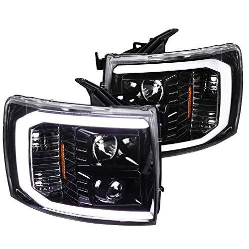 【並行輸入品】 Spec D Tuning LED Light Bar Jet Black Housing Clear Lens Projectの画像