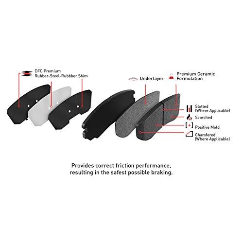 【並行輸入品】 Dynamic Friction Company Front Brakes and Rotors| Hardware Incluの画像
