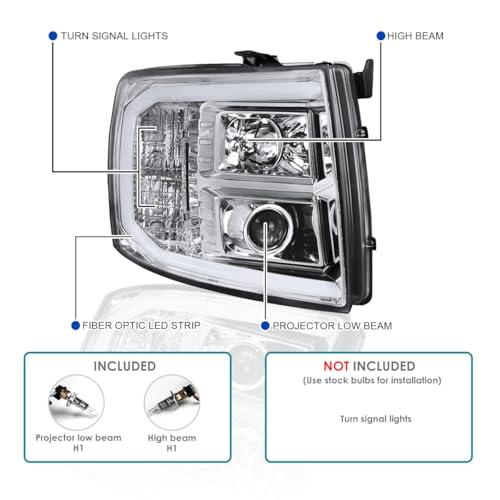 【並行輸入品】 Spec D Tuning LED Light Bar Chrome Housing Clear Lens Projectorの画像