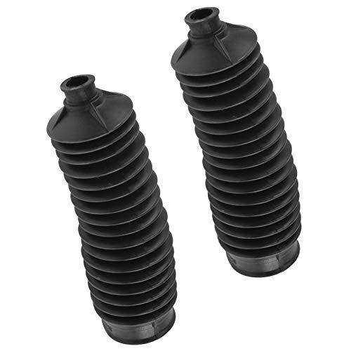 Inner Tie Rod Steering Rack Pinion Boot Bellow LH \u0026 RH Pair Comp 並行輸入品の画像