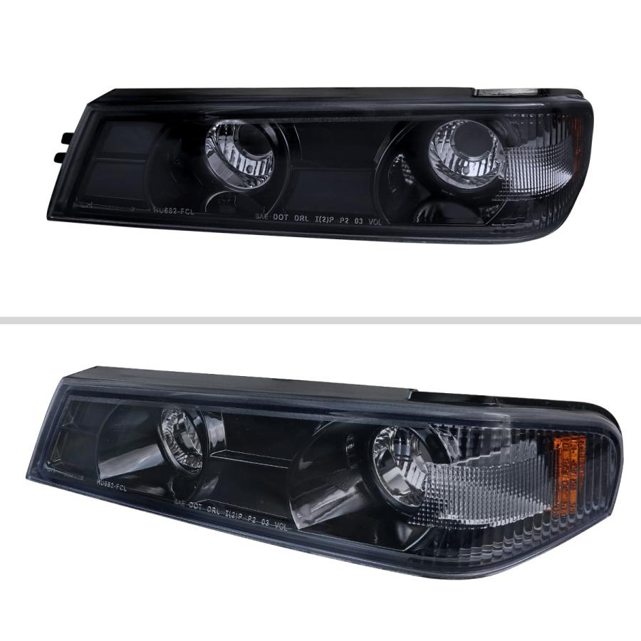 Carpartsinnovate For 04 12 Chevy Colorado GMC Canyon Glossy Blac 並行輸入品の画像