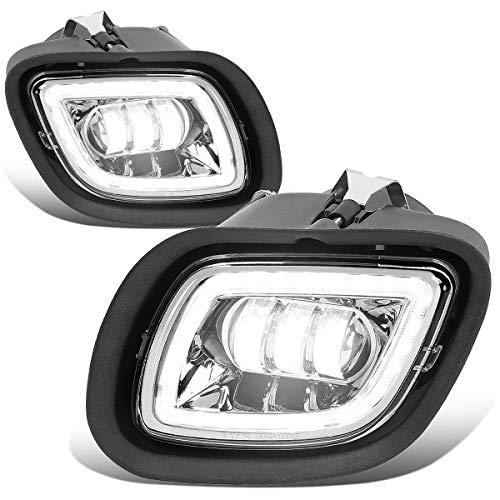【並行輸入品】DNA MOTORING FL HAY 001 CH LED ヘイローリング DRL プロジェクター フォグライト 運転席側\u0026助手の画像