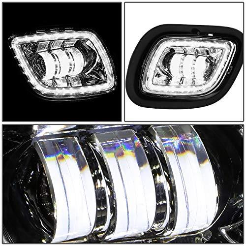 【並行輸入品】DNA MOTORING FL HAY 001 CH LED ヘイローリング DRL プロジェクター フォグライト 運転席側\u0026助手の画像