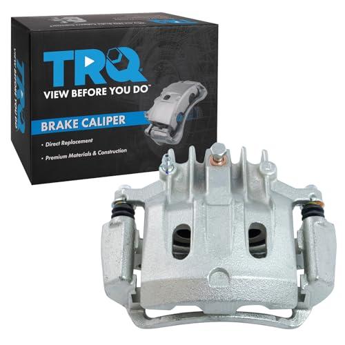 TRQ Rear Left Brake Caliper w/Bracket Drivers Side Compatible wi 並行輸入品の画像