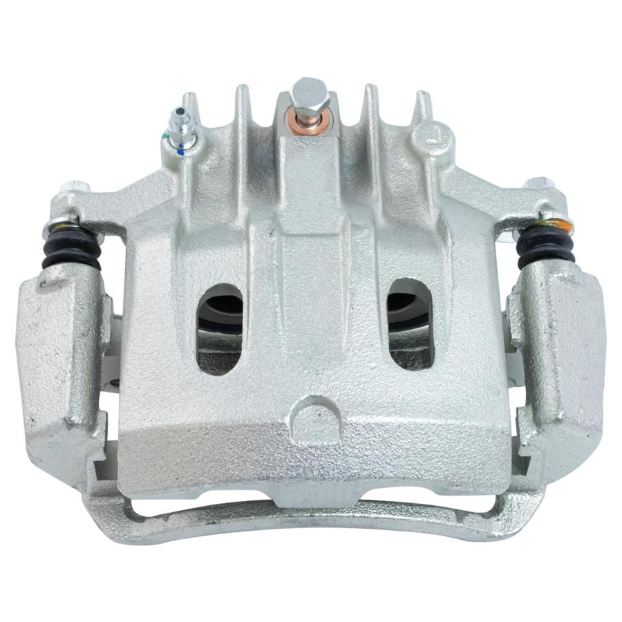 TRQ Rear Left Brake Caliper w/Bracket Drivers Side Compatible wi 並行輸入品の画像