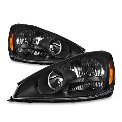 【並行輸入品】 AKKON   For Toyota Sienna Van Halogen Type Black Headlights Headの画像