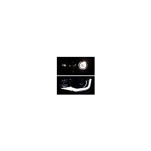 Instyleparts Smoke Lens Black Bezel DRL LED Light Bar Projector  並行輸入品の画像