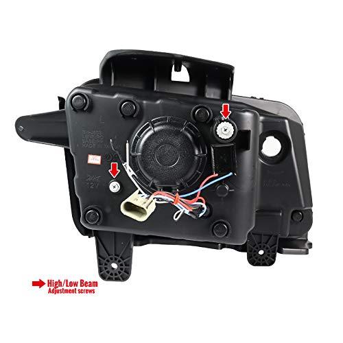 Instyleparts Smoke Lens Black Bezel DRL LED Light Bar Projector  並行輸入品の画像