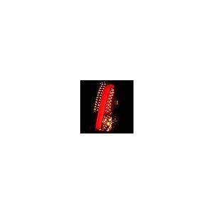 Carpartsinnovate キャデラック用 03 07 CTS レッド/クリア LED バー パーキング テールライト リア 並行輸入品の画像