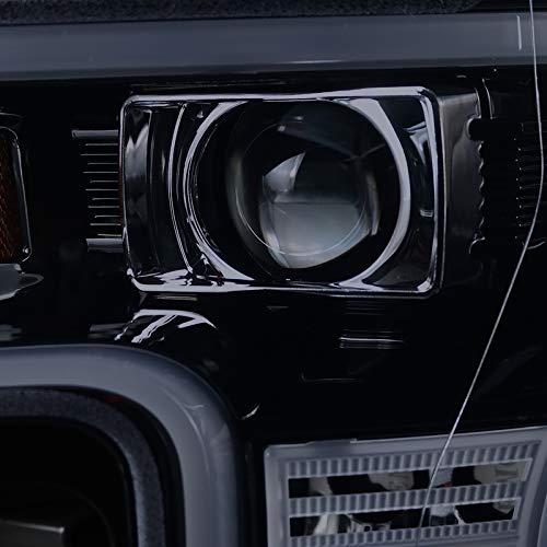 Instyleparts スモークレンズ ブラックベゼルハウジング DRL LEDライトバー プロジェクターヘッドライト F 15 並行輸入品_6