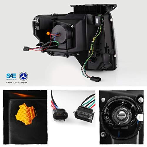 【並行輸入品】AKKON   2009 2014 フォード F 150 スイッチバック LEDチューブ ウィンカー DRL [ハロゲンタイプ]の画像