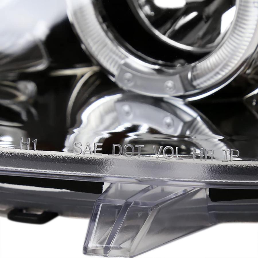 Carpartsinnovate 01 05 マツダ ミアータ MX5 交換用 クリア LED ヘイロー プロジェクター ヘッドラ 並行輸入品の画像