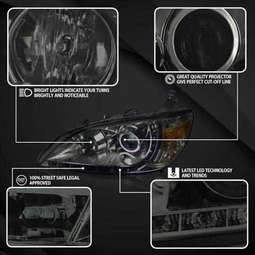 AUTOZENSATION Compatible with 2004 2005 Honda Civic 2/4 Door, Le 並行輸入品の画像