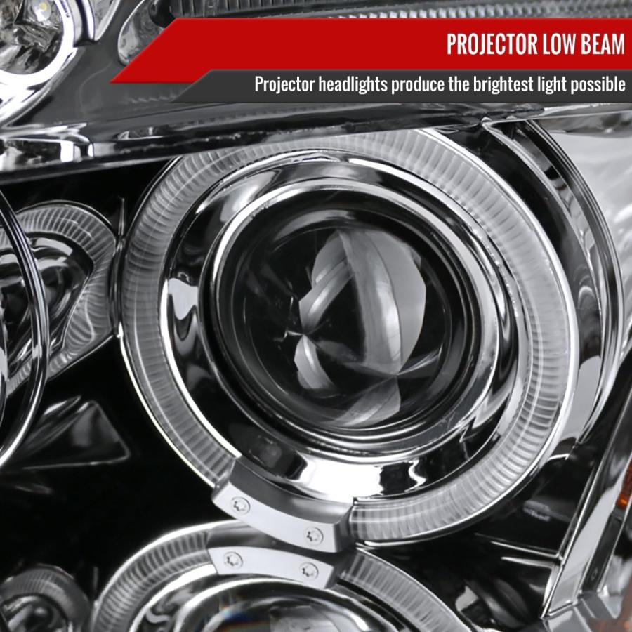 Carpartsinnovate For 06 12 Mitsubishi Eclipse Clear Halo Project 並行輸入品の画像