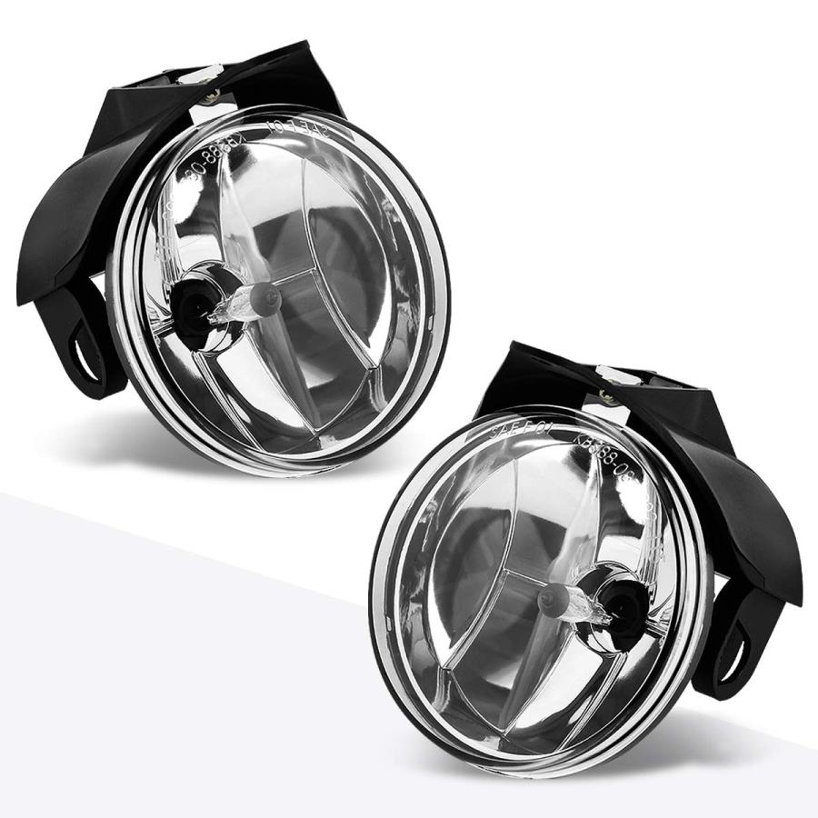 OE Style Clear Lens Bumper Fog Light/Lamp Compatible with Chrysl 並行輸入品の画像