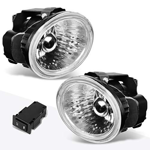 PM PERFORMOTOR Front Bumper Fog Lights Lamps w/Switch Compatible 並行輸入品_4