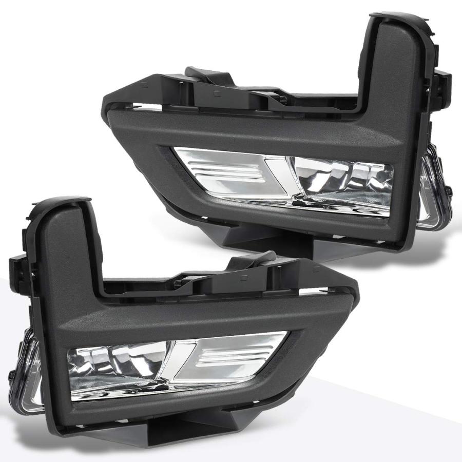 【並行輸入品】 PM PERFORMOTOR Front Bumper Fog Lights+Bezel+Switch Compatible wの画像