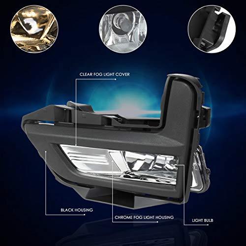 【並行輸入品】 PM PERFORMOTOR Front Bumper Fog Lights+Bezel+Switch Compatible wの画像