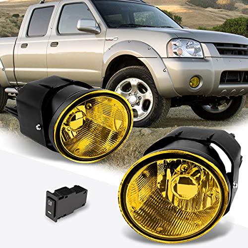 Amber Lens Front Bumper Driving Fog Light/Lamp+Switch Compatible 並行輸入品の画像