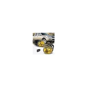 Amber Lens Front Bumper Driving Fog Light/Lamp+Switch Compatible 並行輸入品の画像