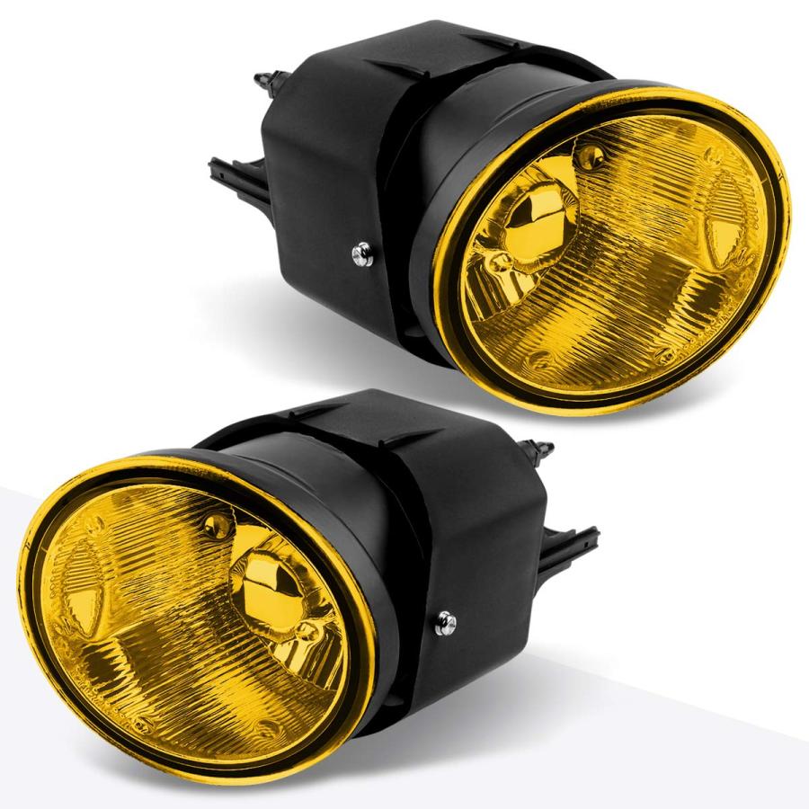 Amber Lens Front Bumper Driving Fog Light/Lamp+Switch Compatible 並行輸入品の画像