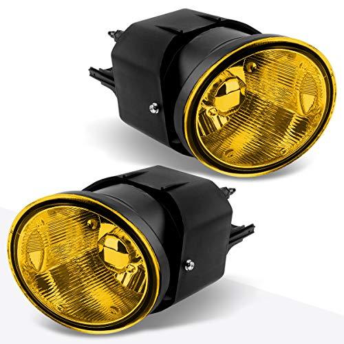 Amber Lens Front Bumper Driving Fog Light/Lamp+Switch Compatible 並行輸入品の画像