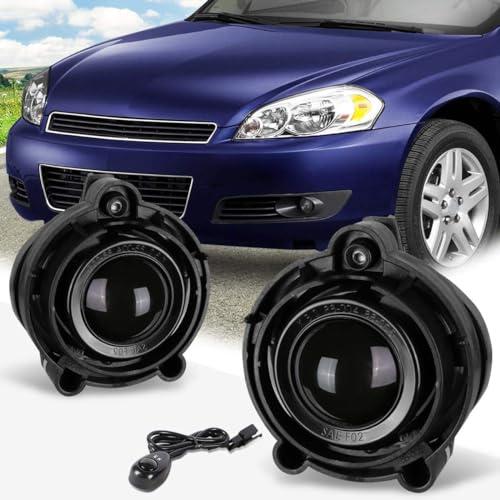 PM PERFORMOTOR Front Bumper Fog Lights Lamps w/Switch Compatible 並行輸入品の画像
