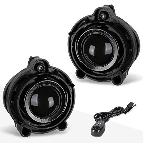 PM PERFORMOTOR Front Bumper Fog Lights Lamps w/Switch Compatible 並行輸入品の画像