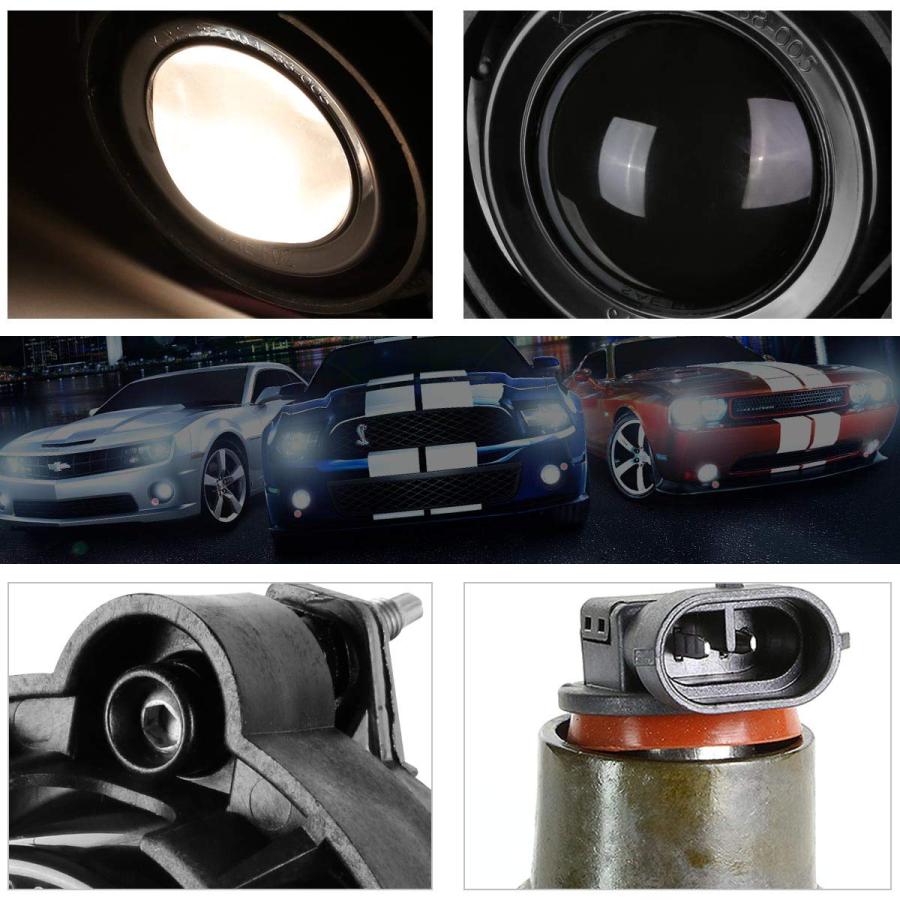 PM PERFORMOTOR Front Bumper Fog Lights Lamps w/Switch Compatible 並行輸入品の画像
