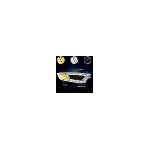 【並行輸入品】スモークレンズバンパーフォグライト/ランプ+クロームLED DRLベゼル ペア フォードフォーカス 15 17対応 Front Bの画像