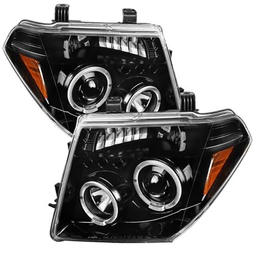 CarpartsInnovate 05 08 05 07 パールブラックハロープロジェクターヘッドライト Carpartsinno 並行輸入品の画像