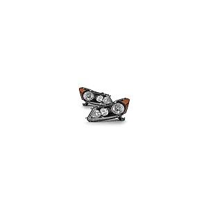 【並行輸入品】ACANII   For 2008 2012 Honda Accord 4 Door Sedan Black Housing Heの画像