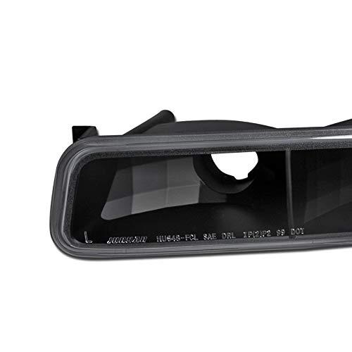 Carpartsinnovate For 99 06 GMC Sierra Yukon XL Black Bumper Lamp 並行輸入品の画像