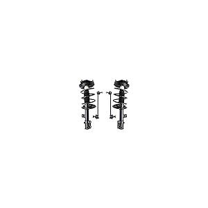【並行輸入品】Detroit Axle   フロントストラット\u0026コイルスプリングアセンブリ + スウェイバーリンク 交換用 2006 2010の画像