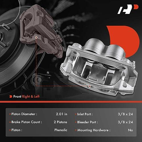 A Premium Disc Brake Caliper Assembly with Bracket Compatible wi 並行輸入品の画像