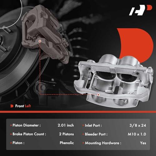 A Premium Disc Brake Caliper Assembly with Bracket Compatible wi 並行輸入品の画像